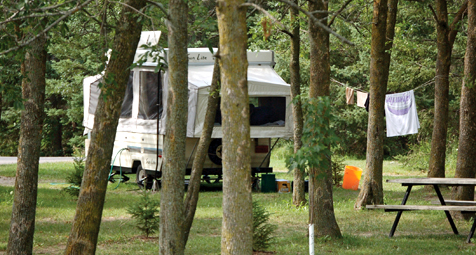 Camping at Grand River Parks